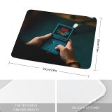 yanfind The Mouse Pad Blur Focus Dark Screen Portable Connection Hands Touch Technology Electronics Video Gaming Pattern Design Stitched Edges Suitable for home office game