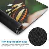 yanfind The Mouse Pad Blur Invertebrate Butterfly Delicate Wing Wild Insect Moth Wildlife Macro Monarch Outdoors Pattern Design Stitched Edges Suitable for home office game