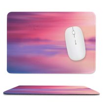 yanfind The Mouse Pad Coyle Sky Horizon Scenic Flying Birds Seascape Sunset Pattern Design Stitched Edges Suitable for home office game