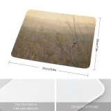 yanfind The Mouse Pad Family Prairie Grassland Ecoregion Sunset Plant Sky Grass Natural Grass Atmospheric Afternoon Pattern Design Stitched Edges Suitable for home office game