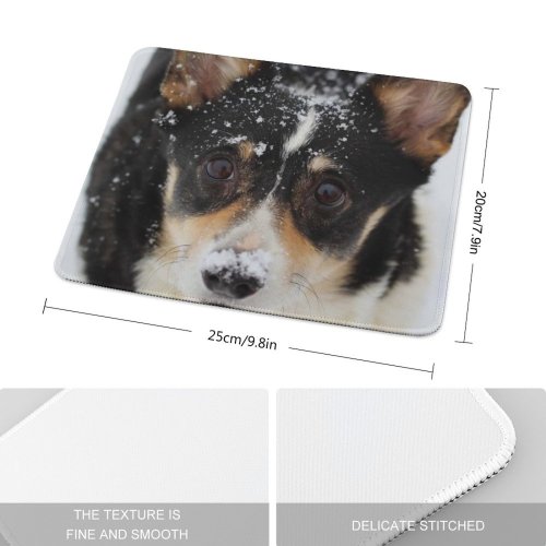 yanfind The Mouse Pad Dog Pet Wallpapers Pictures PNG Images Puppies Pattern Design Stitched Edges Suitable for home office game