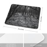 yanfind The Mouse Pad Sad Plant Woodland Forest Wilderness Creative Grove Pictures Ground Outdoors Jungle Pattern Design Stitched Edges Suitable for home office game