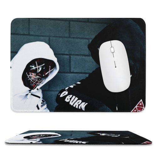 yanfind The Mouse Pad Chaozzy Lin Persons Sweatshirt Anonymous Hoodie Pattern Design Stitched Edges Suitable for home office game