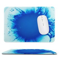 yanfind The Mouse Pad Aqua Sky Abstract Hole Light Free Science Cells Texture Art Wallpapers Pattern Design Stitched Edges Suitable for home office game
