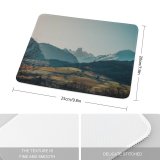 yanfind The Mouse Pad Abies Scenery Range Tree Mountain Housing Plant Fir Ice Outdoors Wallpapers Pattern Design Stitched Edges Suitable for home office game