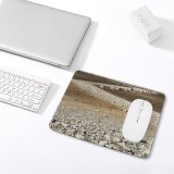 yanfind The Mouse Pad Bleak Field Rubble Raised Lonesome Dreariness Tree Waste Lonely Trail Desolated Drought Pattern Design Stitched Edges Suitable for home office game