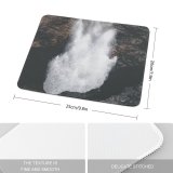 yanfind The Mouse Pad Eruption Kiama Australien Australia Pictures PNG Sea Outdoors Blowhole Grey Wales Pattern Design Stitched Edges Suitable for home office game