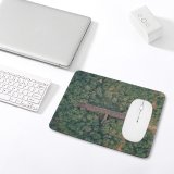 yanfind The Mouse Pad Landscape Plant Woodland Forest Brazil Grove Pictures Outdoors Jungle Tree Caminho Pattern Design Stitched Edges Suitable for home office game