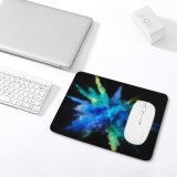 yanfind The Mouse Pad Burst Splash MacOS Sierra Pattern Design Stitched Edges Suitable for home office game