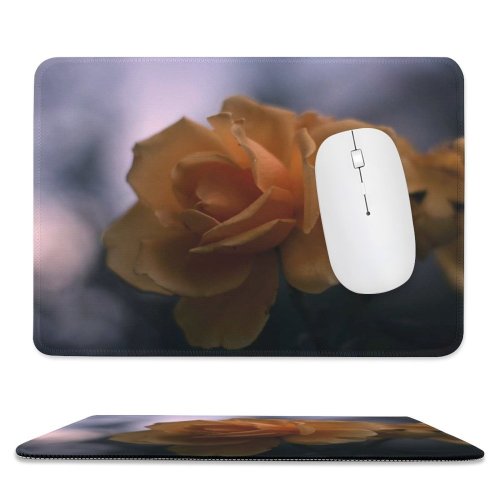 yanfind The Mouse Pad Free Pictures Flower Rose Plant Blossom Images Pattern Design Stitched Edges Suitable for home office game