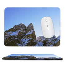 yanfind The Mouse Pad Abies Range Tree Mountain Snow Plant Fir Free Ice Stock Outdoors Pattern Design Stitched Edges Suitable for home office game