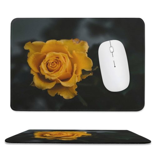 yanfind The Mouse Pad Shahrak Naft Floral Rose E Plant Petals PNG Flower Khuzestan Blossom Pattern Design Stitched Edges Suitable for home office game