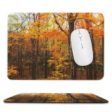 yanfind The Mouse Pad Saturation Tree Vibrant States Domain Plant Pa Leaf Delicate Public Great Pattern Design Stitched Edges Suitable for home office game