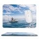 yanfind The Mouse Pad Fun Maldives Sea Outdoors Leisure Beach Jet Boat Watercraft Ocean Recreation Ski Pattern Design Stitched Edges Suitable for home office game