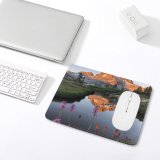 yanfind The Mouse Pad Abies Scenery Range Tree Mountain Wilderness Plant Fir Free Basin Stock Pattern Design Stitched Edges Suitable for home office game
