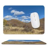 yanfind The Mouse Pad Savanna Countryside Utah Mound Montains PNG Grassland Outdoors Wasatch Cascade Springs Pattern Design Stitched Edges Suitable for home office game