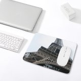 yanfind The Mouse Pad Building City Paris Iron France Monument Sky Eiffel Tree Tower Eiffeltower Tower Pattern Design Stitched Edges Suitable for home office game