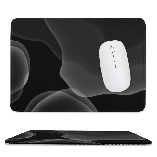yanfind The Mouse Pad Dark IOS AMOLED Pattern Design Stitched Edges Suitable for home office game