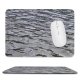 yanfind The Mouse Pad Waters Liquid Waves Ocean Sea Lake Leaf Reflection Plant Watercourse Tree Lily Pattern Design Stitched Edges Suitable for home office game