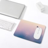 yanfind The Mouse Pad Boating Sunset Travel Sport Action Boat Outdoors Scenic Reflection Dawn Sea Seascape Pattern Design Stitched Edges Suitable for home office game