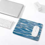 yanfind The Mouse Pad Waves Wave Pools Plasma Aqua Daytime Resources Azure Calm Reflection Sky Pattern Design Stitched Edges Suitable for home office game