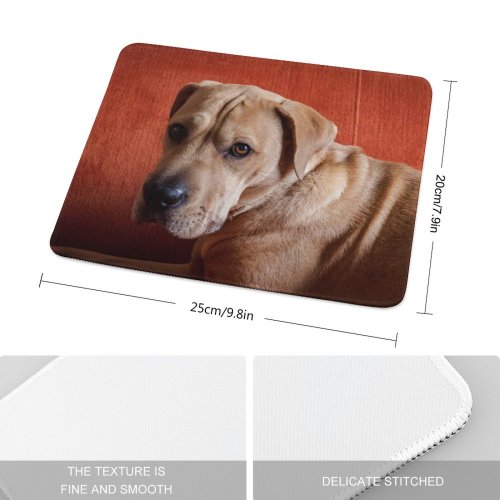 yanfind The Mouse Pad Dog Pet Wallpapers Free Pictures Purple Images Pattern Design Stitched Edges Suitable for home office game