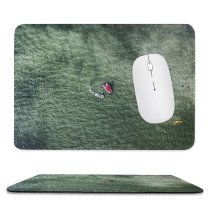 yanfind The Mouse Pad Boats Above Drone From Sea Ocean Eye Bird's Aerial Shot Pattern Design Stitched Edges Suitable for home office game