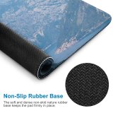 yanfind The Mouse Pad Scenery Range Glacier Promontory Teal Slope Mountain Snow Activities Ice PNG Pattern Design Stitched Edges Suitable for home office game