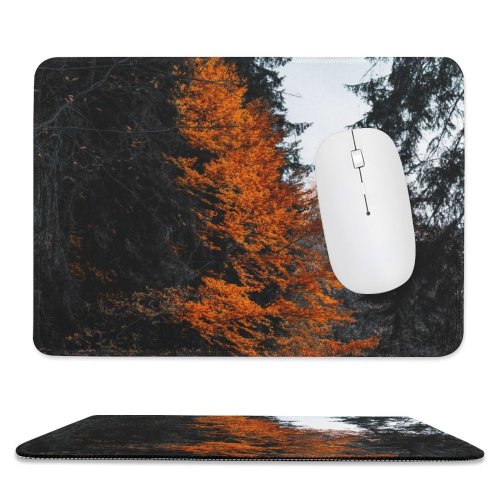 yanfind The Mouse Pad Abies Plant Pictures Trend Tree Ornament Fir Instagram Free Dark Love Pattern Design Stitched Edges Suitable for home office game
