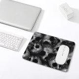 yanfind The Mouse Pad Dark Skulls Scary Pattern Design Stitched Edges Suitable for home office game