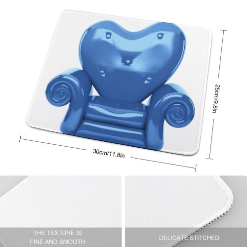 yanfind The Mouse Pad Armchair Cushion Cozy Dimensional Decor Seat Relaxation Valentine's Ideas Home Retro Furniture Pattern Design Stitched Edges Suitable for home office game