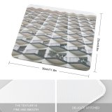 yanfind The Mouse Pad Architecture Apartment Population Building Development Spain Europe Architectural Flower Blinds Window Pot Pattern Design Stitched Edges Suitable for home office game