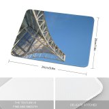 yanfind The Mouse Pad Fixed Sky Church Link Cloud Brazil Sky Skyway Canoas Art Lutheran Daytime Pattern Design Stitched Edges Suitable for home office game