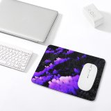 yanfind The Mouse Pad Dante Metaphor Abstract Rays Violet Bars Glowing Blocks Pattern Design Stitched Edges Suitable for home office game