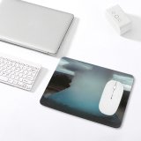 yanfind The Mouse Pad Eruption Landscape Teal Iceland Pictures PNG Outdoors Volcano Geyser Images Mountain Pattern Design Stitched Edges Suitable for home office game