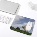 yanfind The Mouse Pad Building Ederle Clear Sky History Cloud Sky Classic Monument Clouds Berico Round Pattern Design Stitched Edges Suitable for home office game
