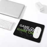 yanfind The Mouse Pad Black Dark Quotes Game Over Respawn Game Hardcore Gamer Quotes Dark Pattern Design Stitched Edges Suitable for home office game