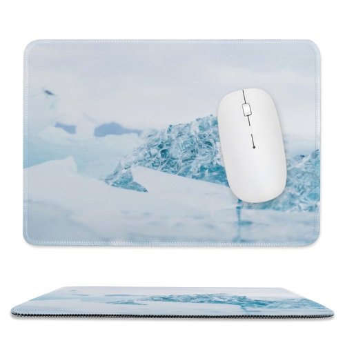 yanfind The Mouse Pad Landscape Peak Iceberg Explore Iceland Pictures PNG Outdoors Snow Summit Glacier Pattern Design Stitched Edges Suitable for home office game