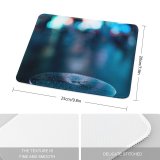 yanfind The Mouse Pad Blur Focus Dark Shining Illuminated Lights Life Insubstantial Evening Technology Still Steel Pattern Design Stitched Edges Suitable for home office game