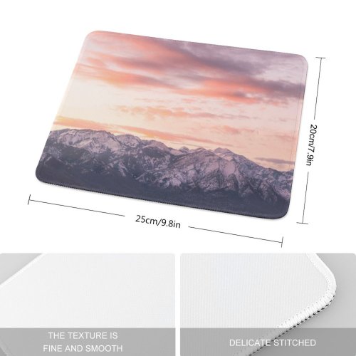 yanfind The Mouse Pad Landscape Peak Pictures PNG Outdoors Ut City Range Salt Sky Lake Pattern Design Stitched Edges Suitable for home office game