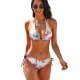 yanfind Bikini Celebrations I Love You Mom Happy Mother's Women's Sexy Backless Swimwear Two Piece Summer