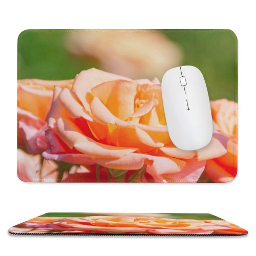 yanfind The Mouse Pad Free Flower Petal Rose Plant Blossom Images Pattern Design Stitched Edges Suitable for home office game