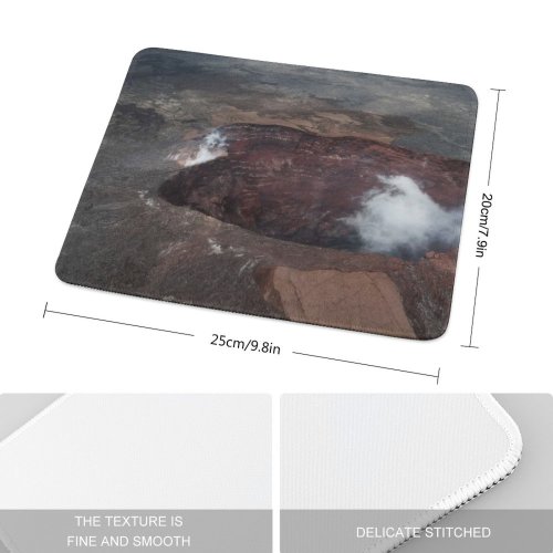 yanfind The Mouse Pad Eruption Mountain Kilauea Free Hawaii Vulcano Outdoors Art Wallpapers Crater Images Pattern Design Stitched Edges Suitable for home office game