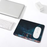 yanfind The Mouse Pad Pang Yuhao Marina Bay Sands Singapore Stars Night Life City Lights Reflection Pattern Design Stitched Edges Suitable for home office game