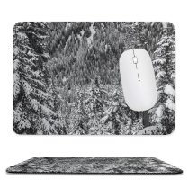 yanfind The Mouse Pad Abies Pine Plant Spruce Pictures Outdoors Stock Grey Tree Fir Free Pattern Design Stitched Edges Suitable for home office game