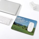 yanfind The Mouse Pad Virginia Field Mountain Grass Rural Plant Spring Outdoors Farm Pasture Land Pattern Design Stitched Edges Suitable for home office game
