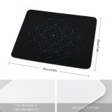 yanfind The Mouse Pad Wallpapers Night Magic Lines PNG Abstract Images Light Dark Spirals Pattern Design Stitched Edges Suitable for home office game