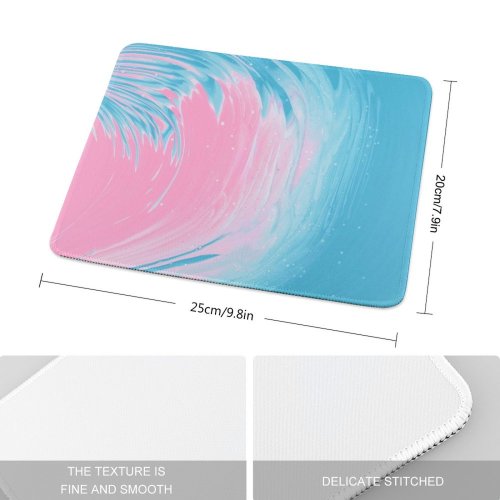 yanfind The Mouse Pad Abstract Acrylic Free Ocean Texture Stock Outdoors Wallpapers Pastel Images Sea Pattern Design Stitched Edges Suitable for home office game