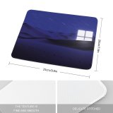 yanfind The Mouse Pad Onairx Technology Desert Night Windows Glowing Star Trails Illuminated Pattern Design Stitched Edges Suitable for home office game