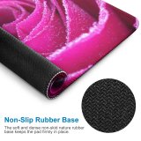 yanfind The Mouse Pad Wallpapers Flower Rose Magenta Plant Blossom Creative Images Commons Pattern Design Stitched Edges Suitable for home office game